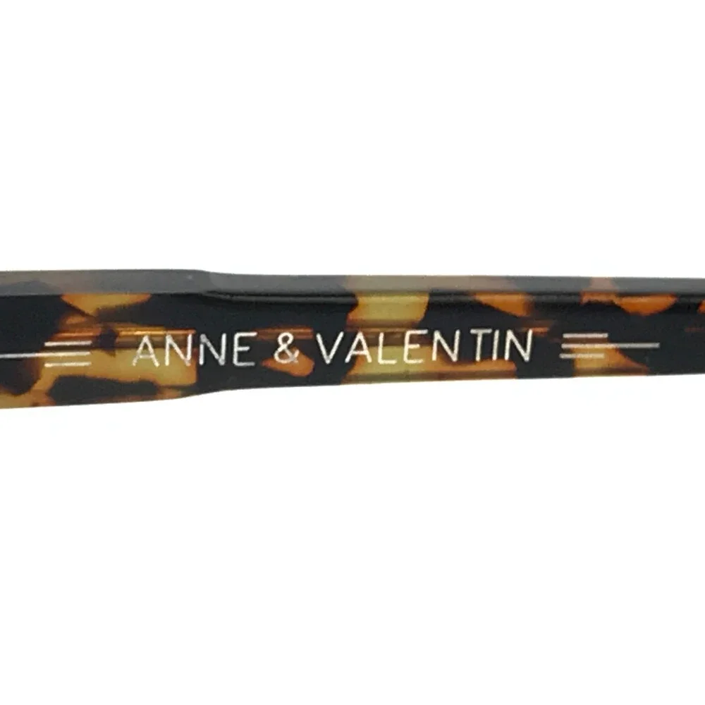 Anne & Valentin Eyeglasses Frames BARCELONETA 21C17 Olive Tortoise 51-19-147